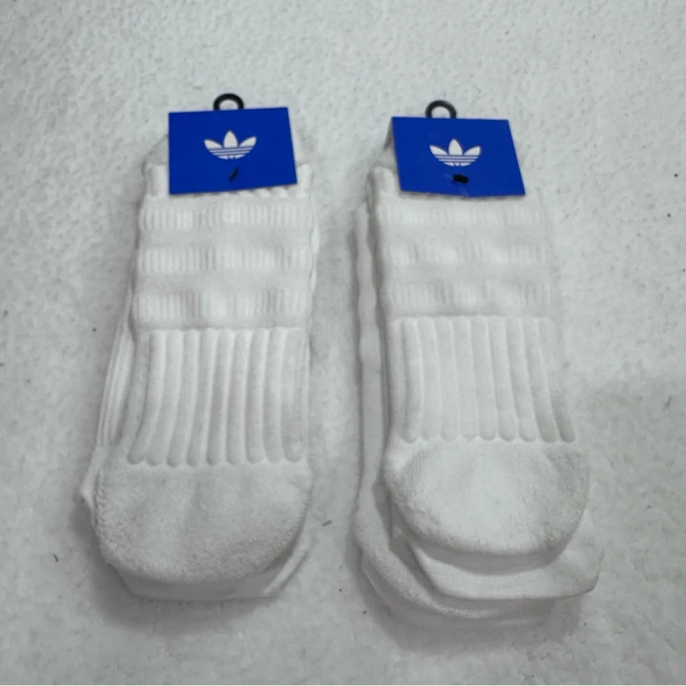 Adidas White Tennis Socks